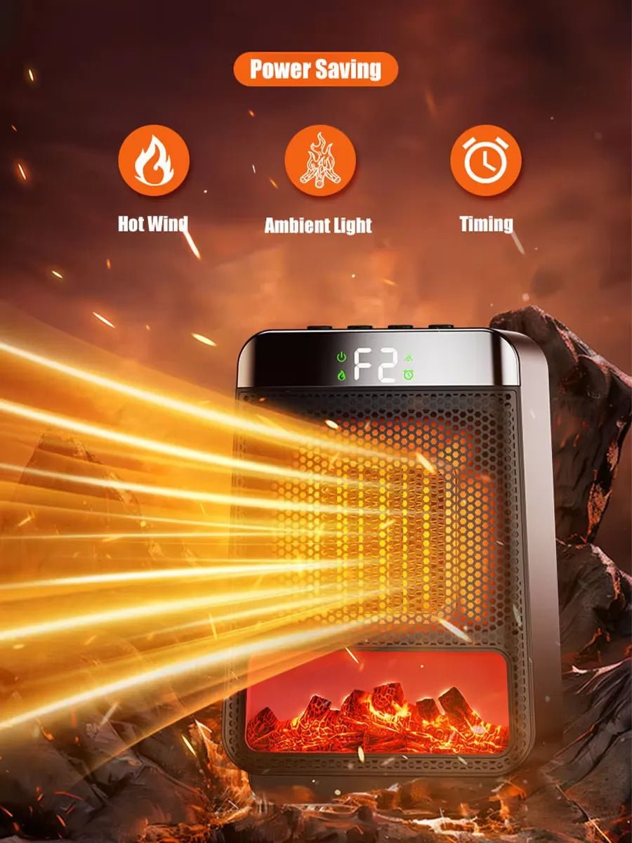 Elektrische kachel met thermostaat voor directe, snelle warmte. Energiezuinige verwarming voor huis of kantoor.