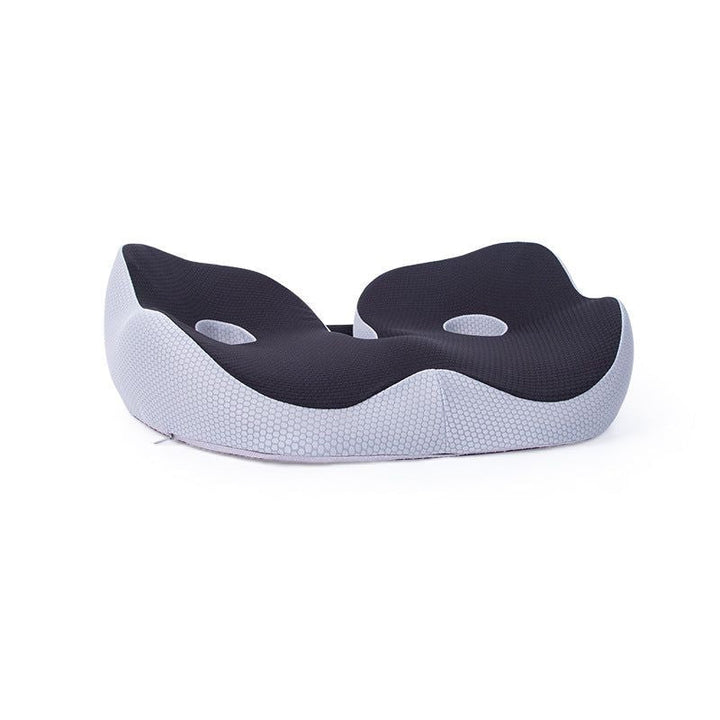 Comfortabel orthopedisch FlexiSeat zitkussen; ergonomisch ontworpen voor optimale houding en rugpijnverlichting.