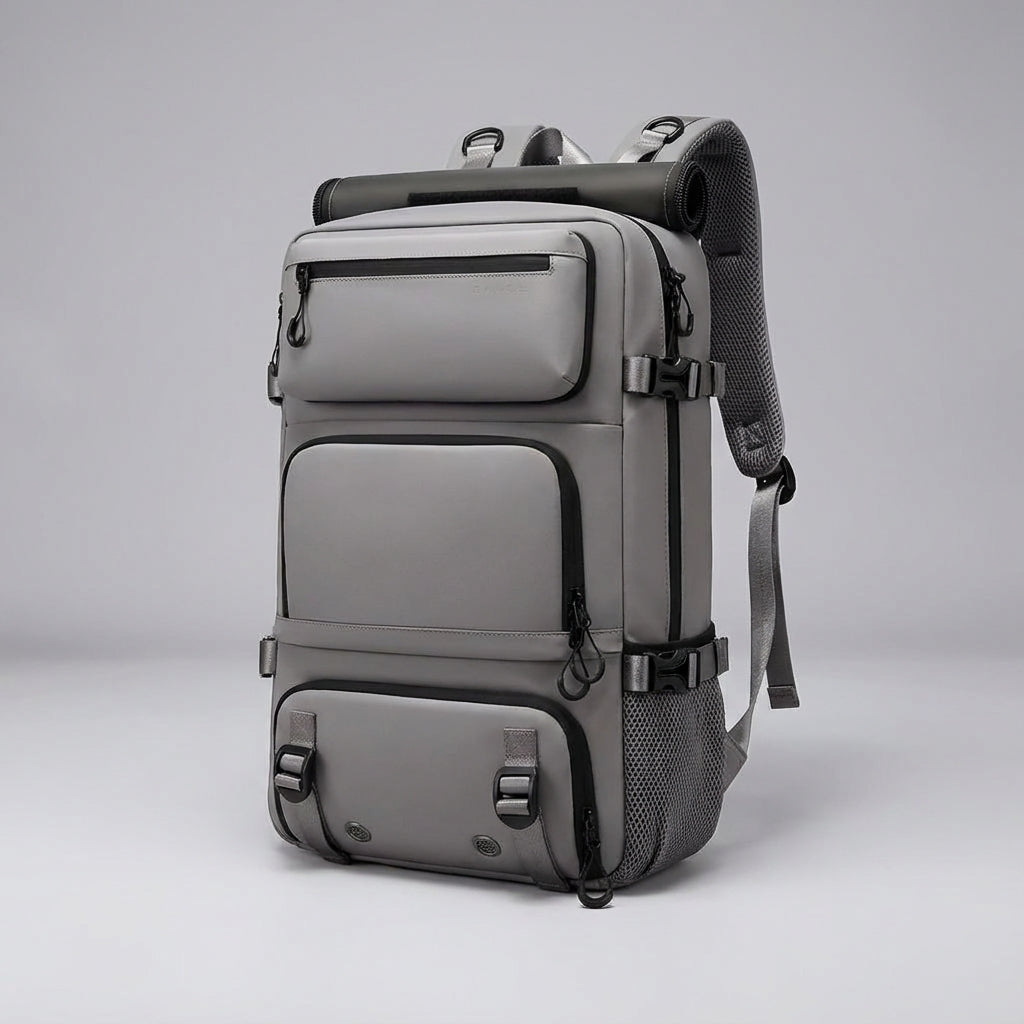 Waterbestendige weekendtas Safebound, duurzame sportrugzak voor outdoor avonturen en trips.