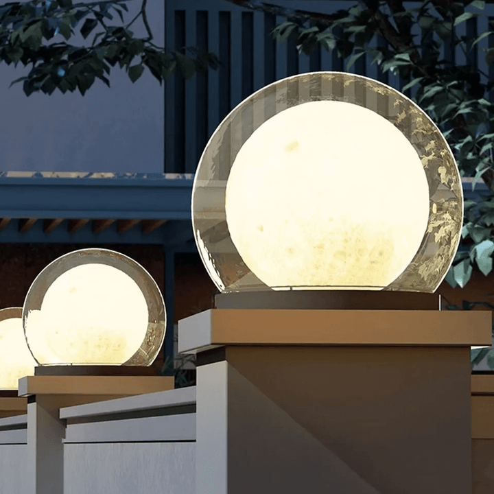 Moderne Buitenlamp - Maanvormig Design