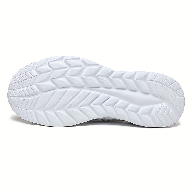 Stijlvolle heren ademende sneakers, naadloos slip-on design voor ultiem gemak.