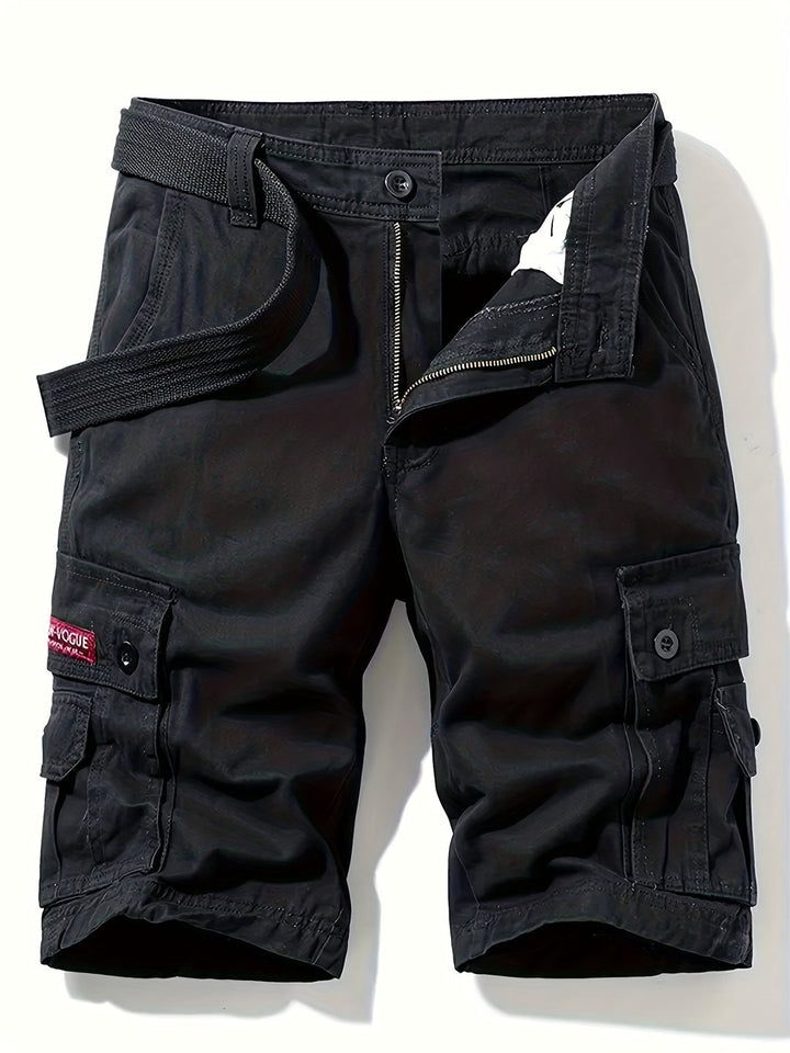 Modieuze heren cargo shorts voor zomerse dagen, met praktische zakken voor al je essentials.