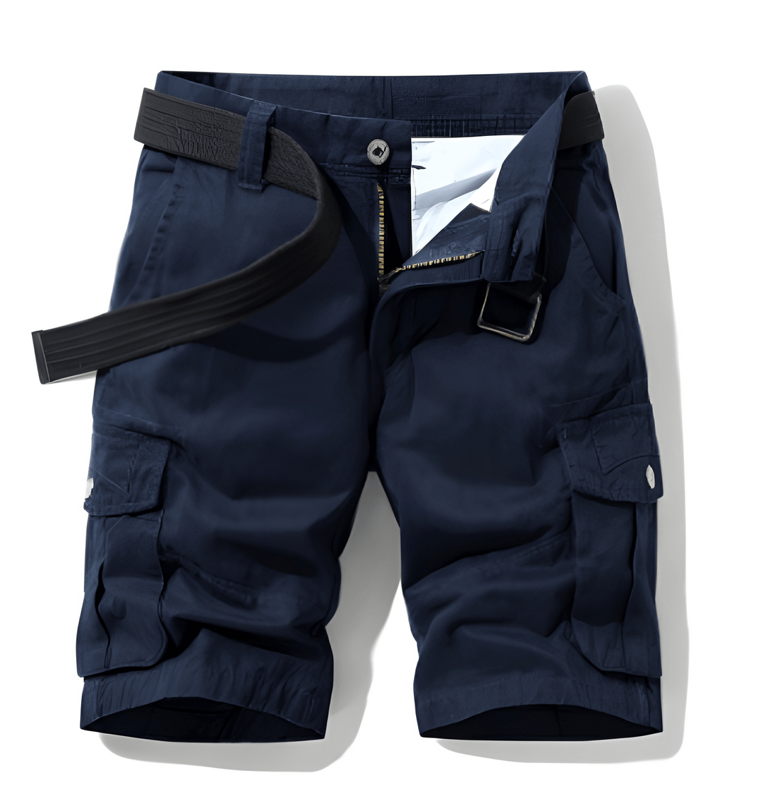 Stijlvolle heren cargo shorts van comfortabel katoen, ideaal voor een zomerse, casual look.