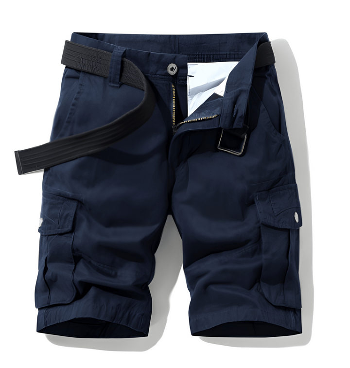 Stijlvolle heren cargo shorts van comfortabel katoen, ideaal voor een zomerse, casual look.