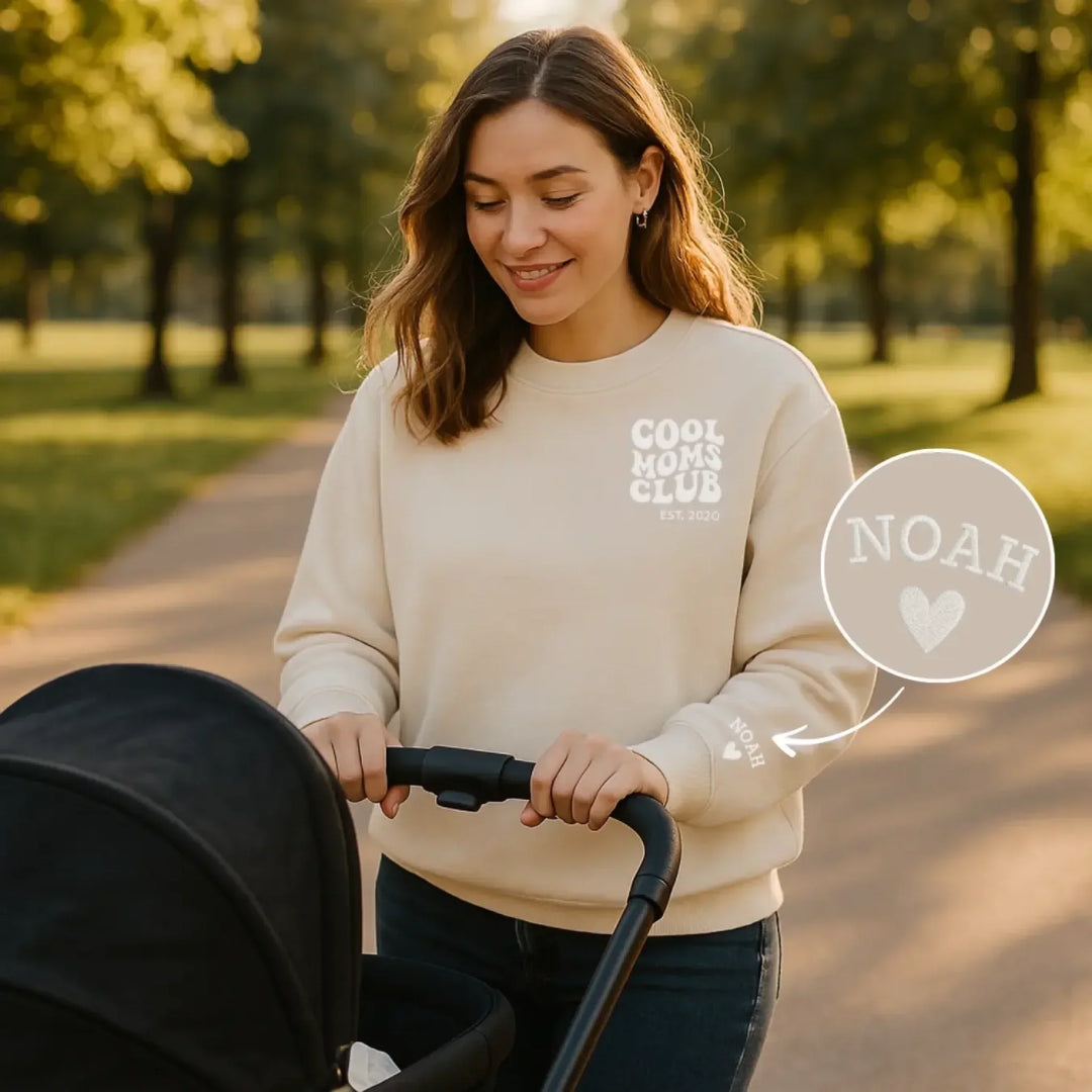 Unieke dames hoodie, personaliseerbaar met eigen borduursel. Comfortabel en persoonlijk cadeau.
