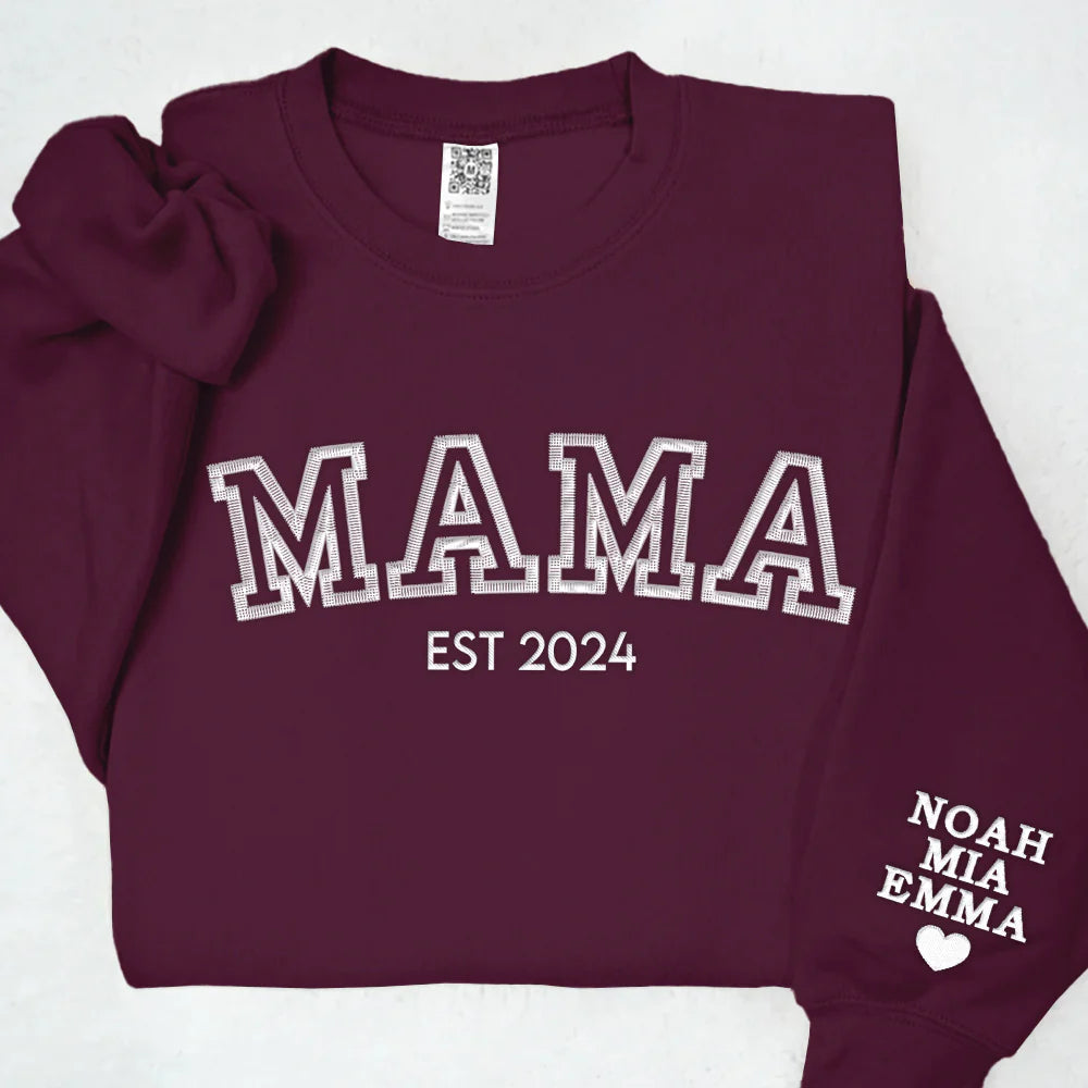 Uniek Moederdag geschenk: gepersonaliseerde unisex kleding met namen, een blijvende herinnering.