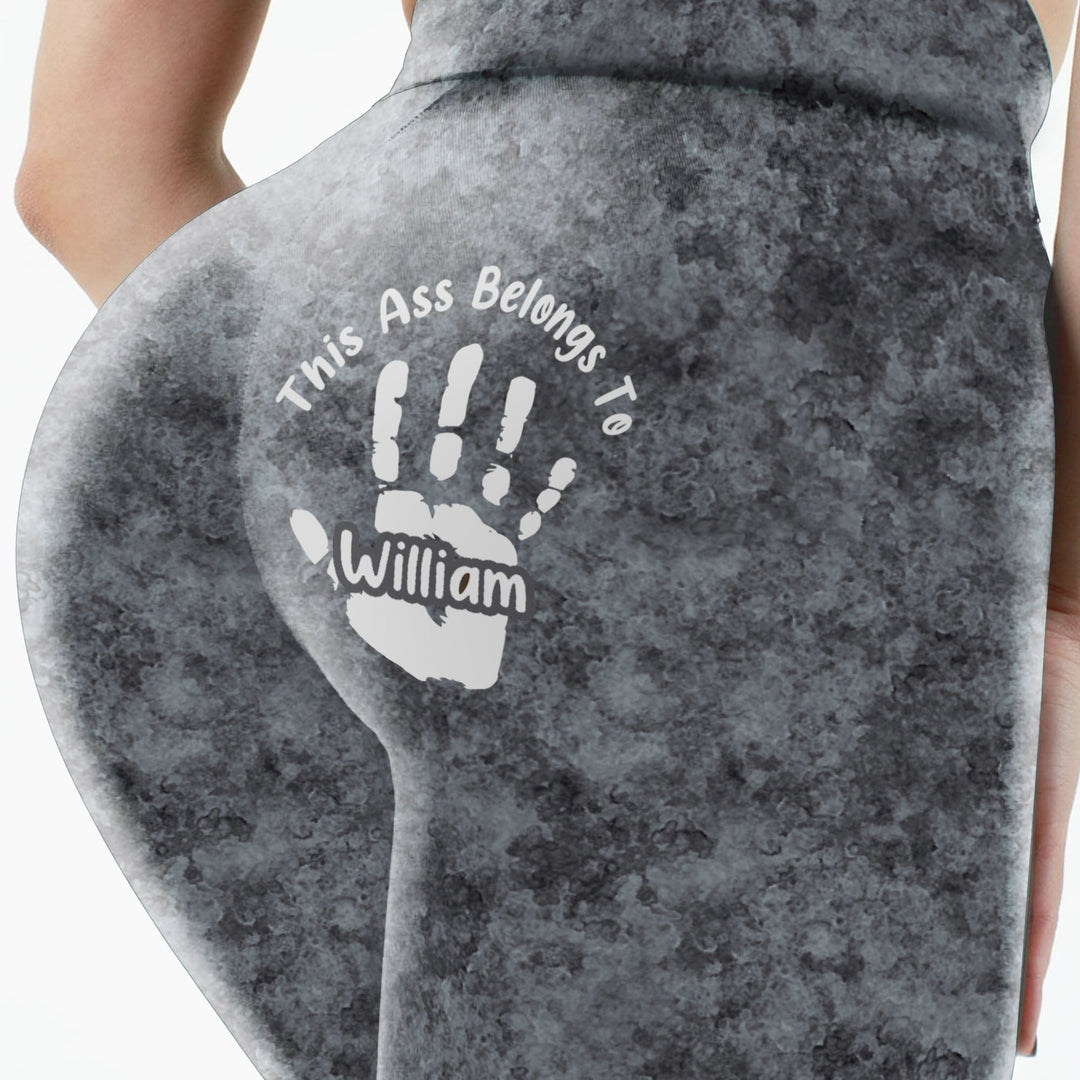 Gepersonaliseerde dameslegging met uniek ontwerp, perfect als grappig Valentijnsdag of verjaardagscadeau voor haar.