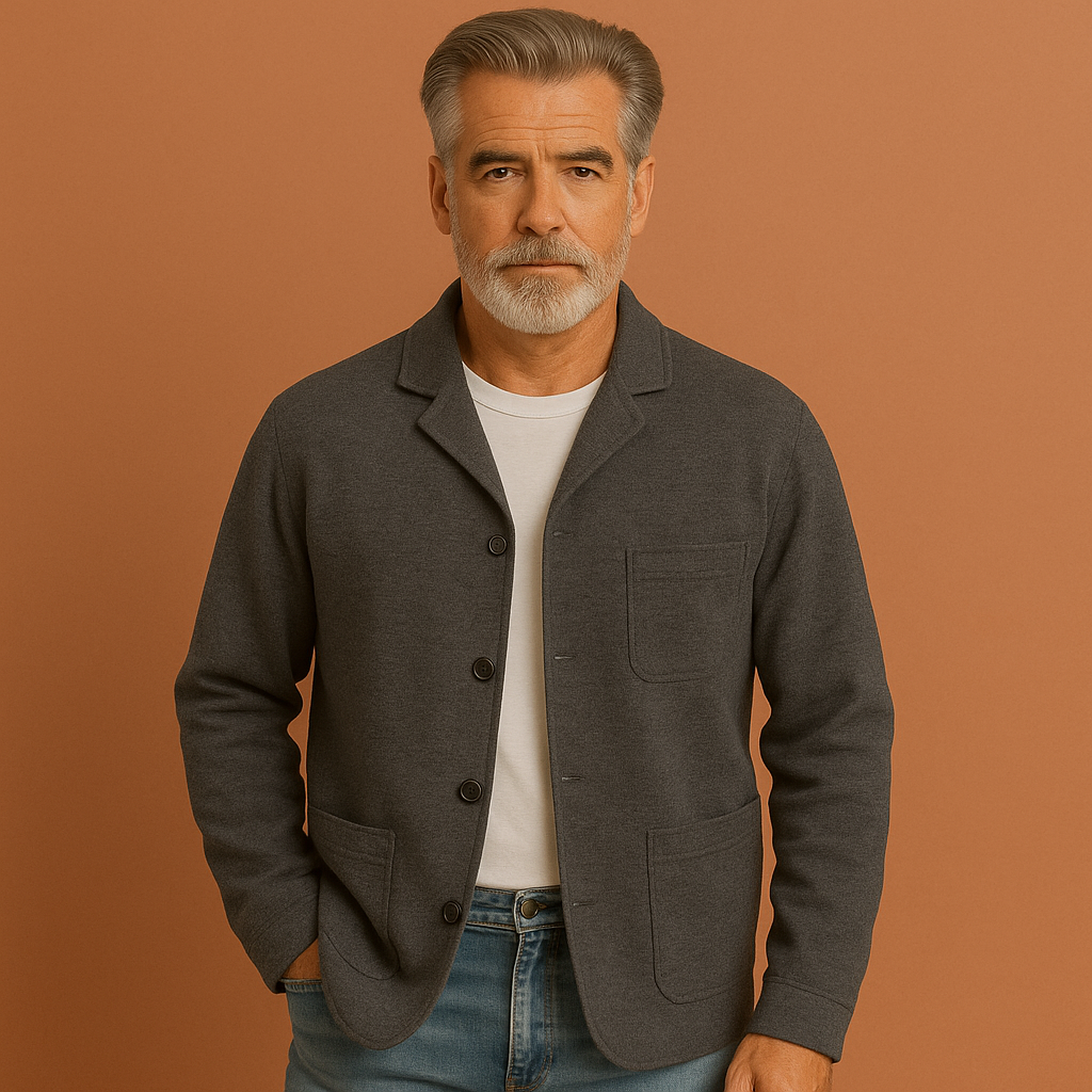 Heren geruite blazer: een veelzijdig smart casual jasje. Perfect voor stijlvolle, comfortabele herenmode.