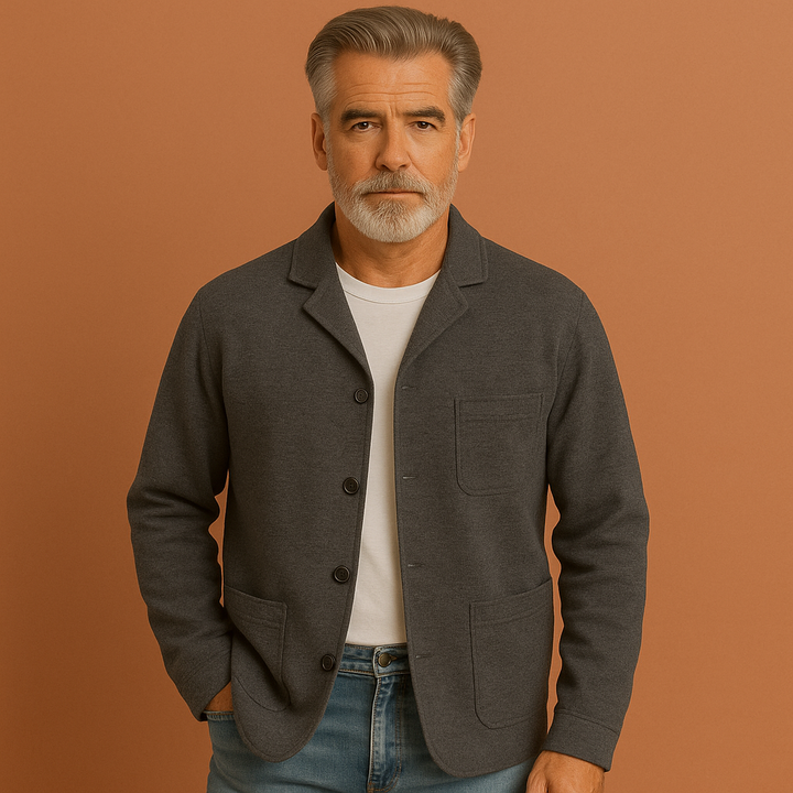 Heren geruite blazer: een veelzijdig smart casual jasje. Perfect voor stijlvolle, comfortabele herenmode.