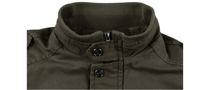 Heren bomberjack van hoge kwaliteit, comfortabel en warm, essentiële winterjas voor heren.