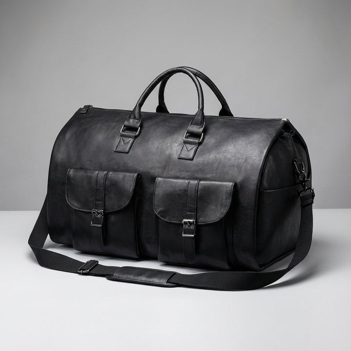 Compacte Carrylux weekender reistas met geïntegreerd schoenenvak. Handige en georganiseerde duffelbag voor korte trips.