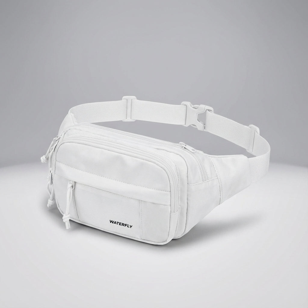 Duurzame BeltEdge heuptas, unisex. Perfecte reistas, crossbodytas, waterbestendig organizer. Dagelijks comfort.