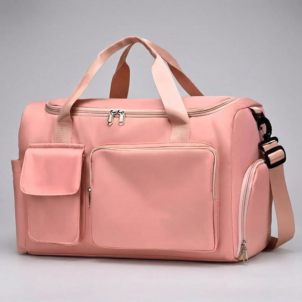 Moderne reisbagage duffelbag, lichtgewicht en duurzaam. De ideale unisex weekendtas voor avonturiers.