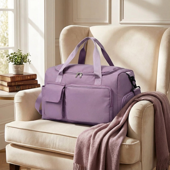 Waterafstotende duffelbag voor weekendtrips, ruim en duurzaam. Perfect voor je reisbagage.