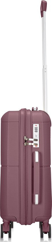 Lichtgewicht hardshell handbagage koffer Capri, ideaal voor een weekendtrip.