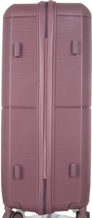 Handige Capri handbagage koffer met soepele 360° wielen voor moeiteloos reizen.