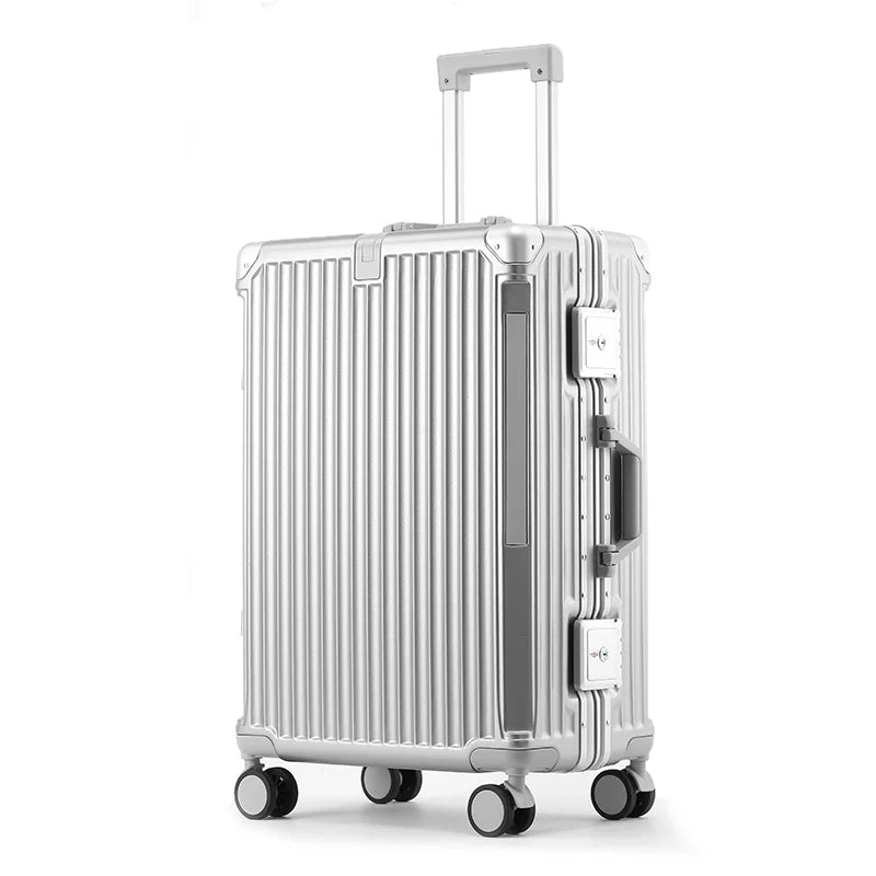 Veilige harde koffer met aluminium frame, beschermt uw bagage tijdens elke reis. Robuust en betrouwbaar.