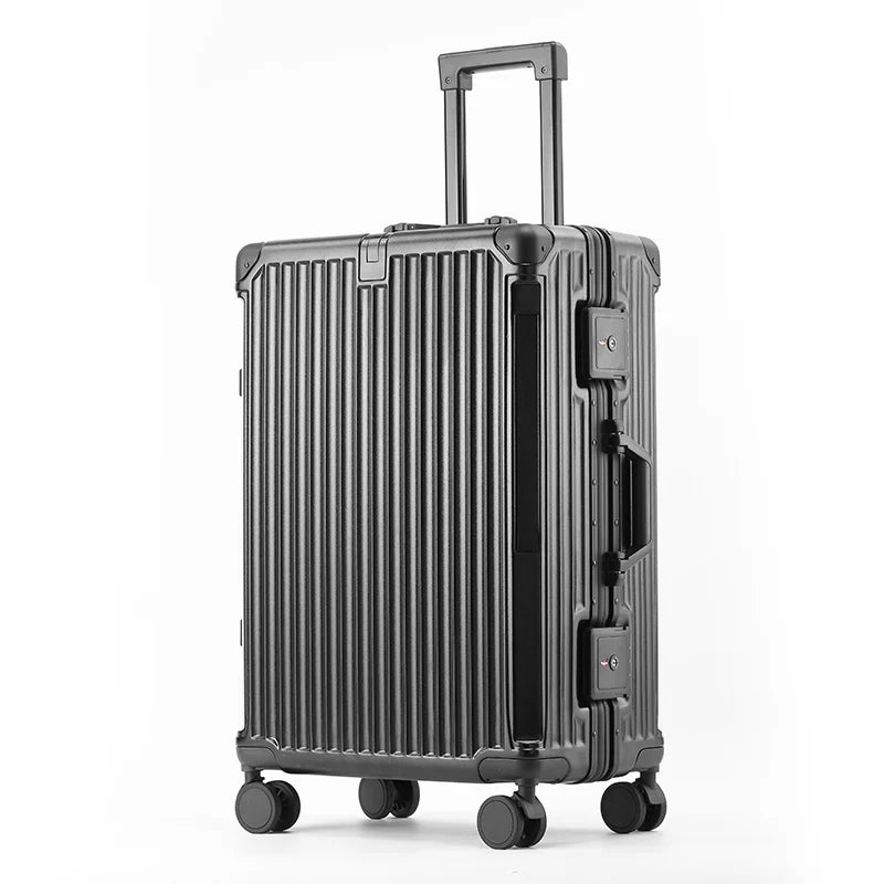 Premium harde reiskoffer met duurzaam aluminium frame. Uw bagage blijft veilig en georganiseerd tijdens het reizen.