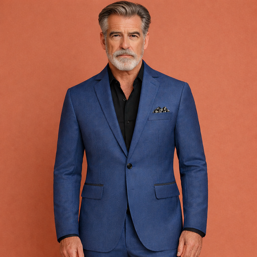 Blazer voor heren: zakelijk elegant, casual chic. Met stijlvolle reverskraag en praktische klepzakken.