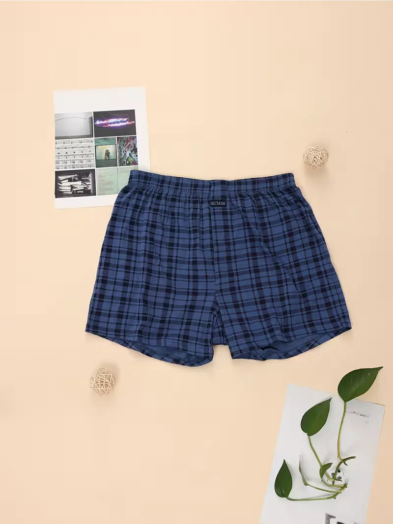Petrol heren boxershort. Casual ondergoed met flexibele pasvorm, ideaal voor ontspanning en loungekleding.