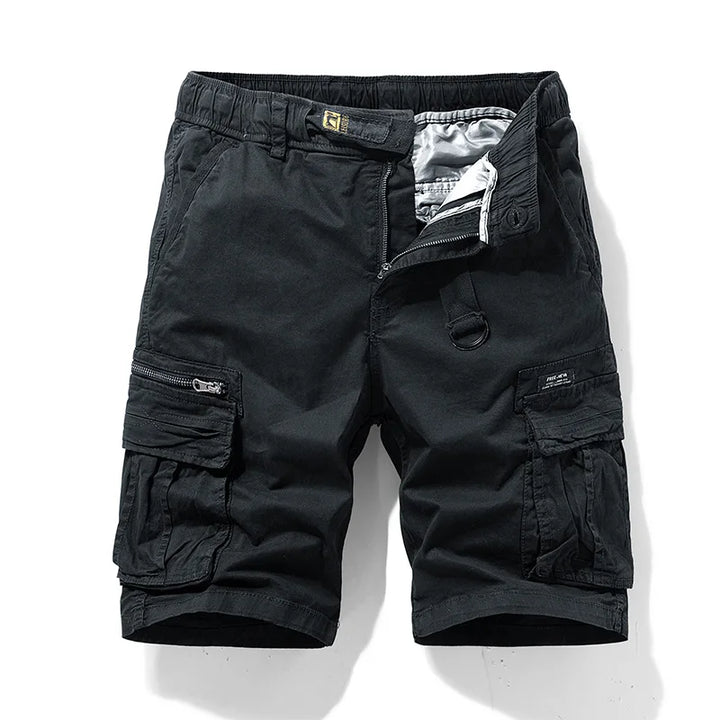 Comfortabele heren cargoshorts met camouflageprint, een praktische korte broek voor elke zomerse dag.
