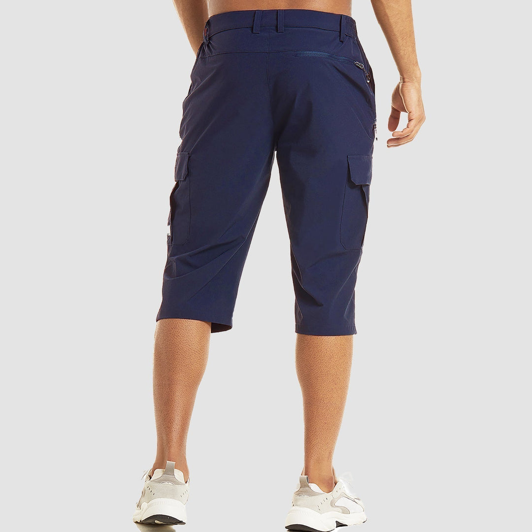 Multifunctionele heren cargo shorts met zijzakken, sneldrogend en ademend, geschikt voor elke zomerse activiteit.