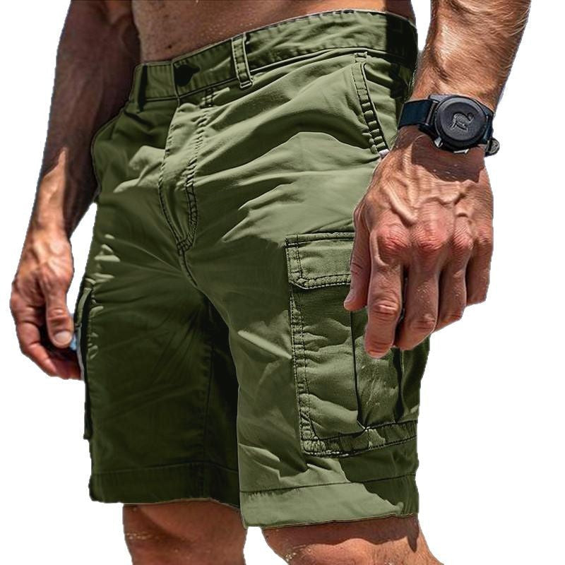 Heren cargo shorts met zijzakken, ideaal voor zomer en buitenactiviteiten.