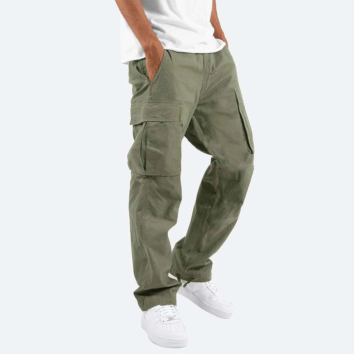 Veelzijdige heren cargo broek, perfect voor casual outfits en dagelijks comfort.