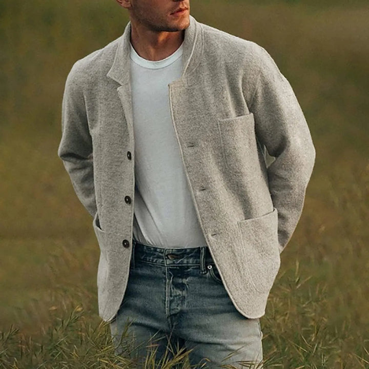 Heren casual blazer, stijlvol en comfortabel. Perfect voor een smart casual look.