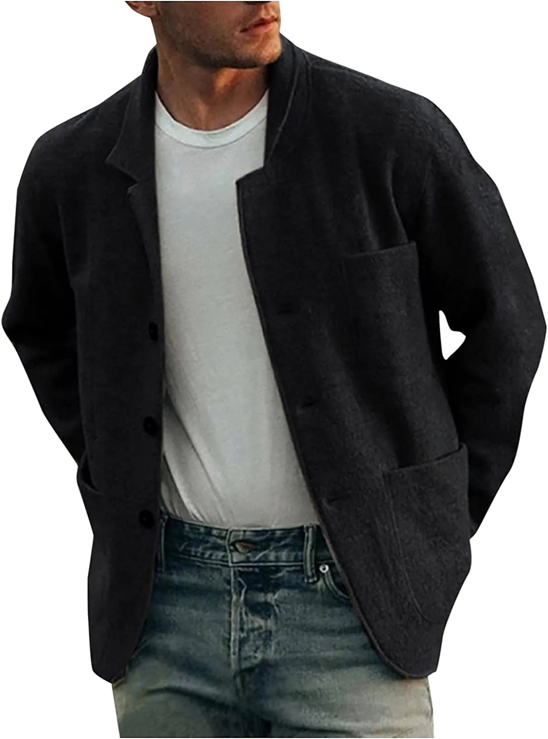 Modieuze heren blazer, de perfecte aanvulling op elke herenkledingcollectie. Smart casual.