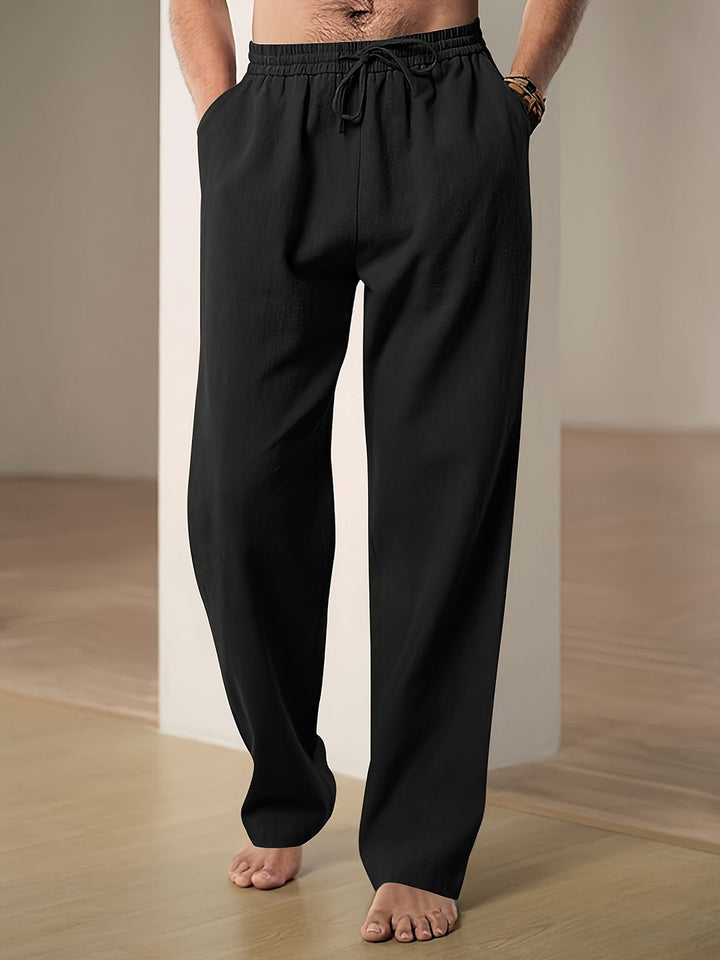 Ademende heren zomerbroek met losse pasvorm voor ultiem comfort en stijlvolle casual look.