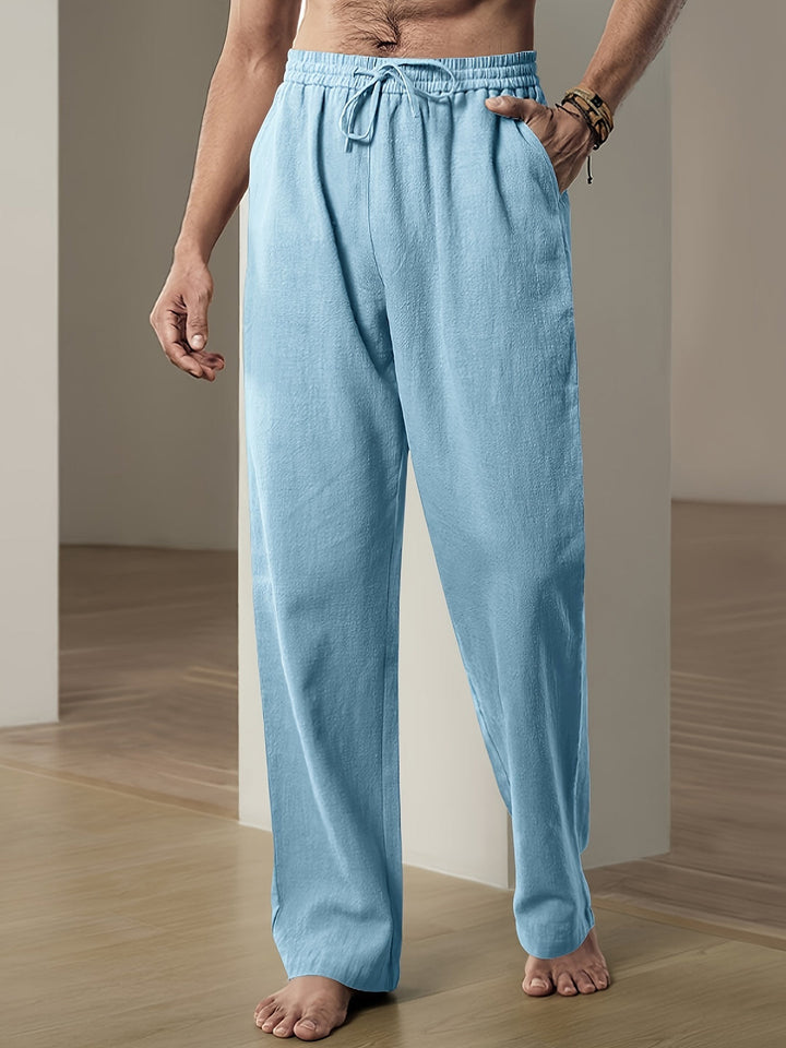 Veelzijdige heren casual broek voor dagelijkse mode; comfortabel en stijlvol met ademende stof.