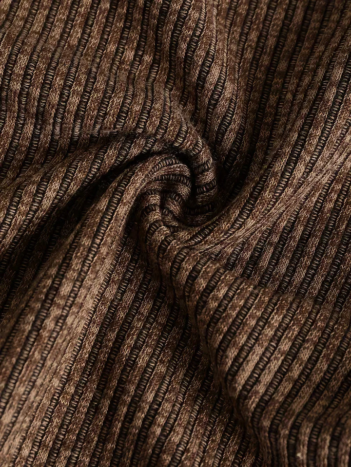 Heren T-shirt regular fit, jacquard patroon, ronde hals. Stijlvolle en veelzijdige casual lentekleding.