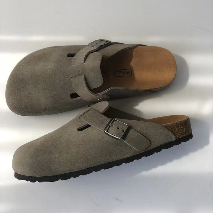 Comfortabele heren clogs voor optimale voetondersteuning, ideaal als zomerse instappers en sandalen.