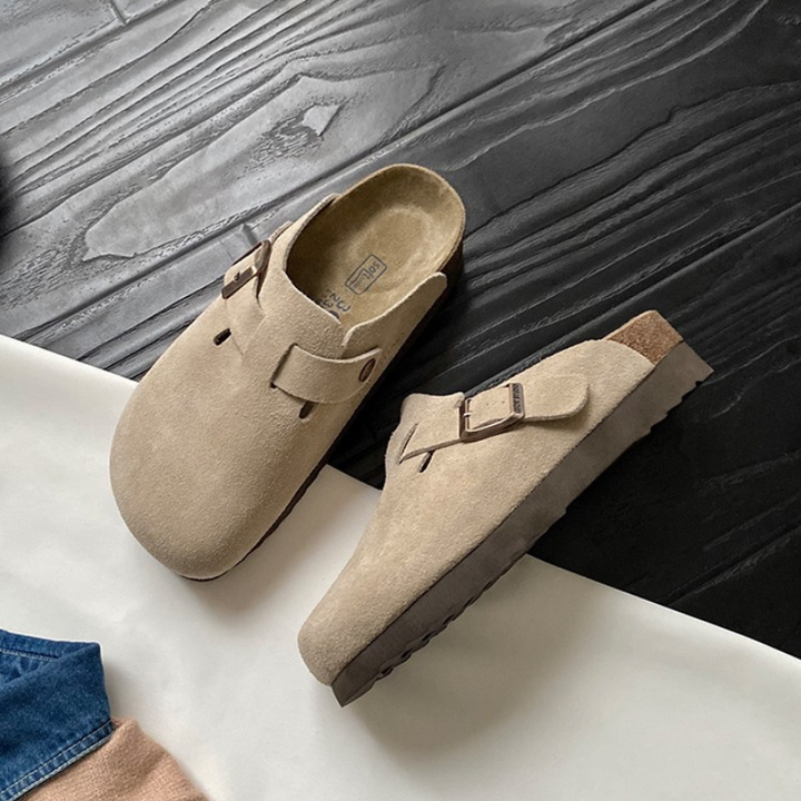Casual heren sandalen, slip-on clogs voor dagelijks comfort met ergonomische voetondersteuning.