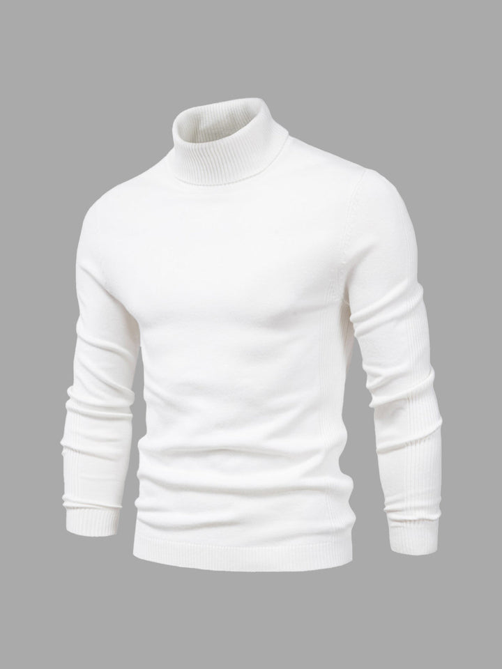 Heren coltrui met lange mouw, tijdloos ontwerp, ideaal voor wintermode.