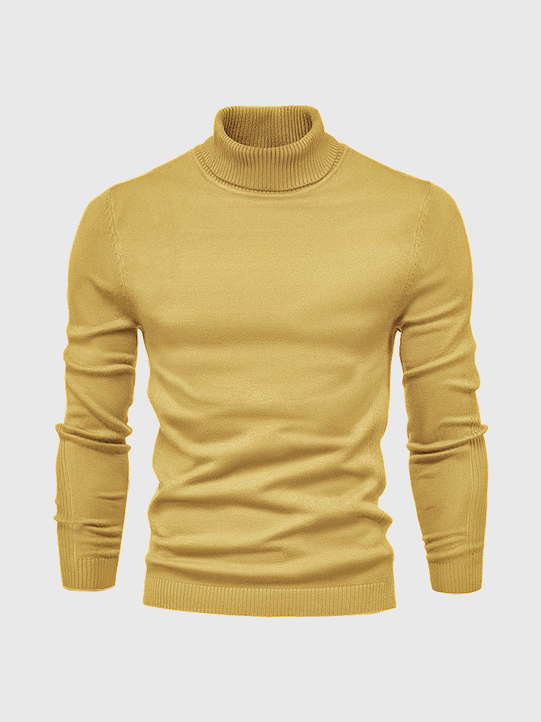 Stijlvolle heren coltrui, lange mouw, onmisbaar item voor de herfst- en wintercollectie.