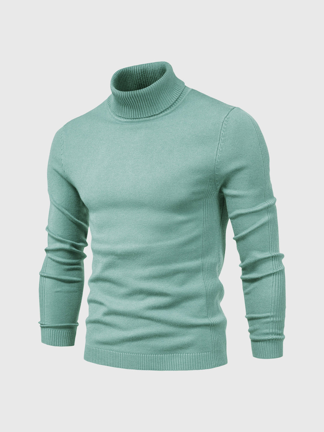 Warme heren coltrui met lange mouw, perfect voor koudere herfst- en winterdagen.
