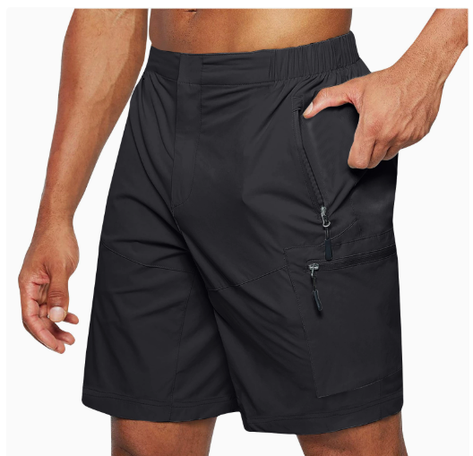 Heren comfortabele ademende polyester zomerbroek, ideaal voor casual of sportieve activiteiten.