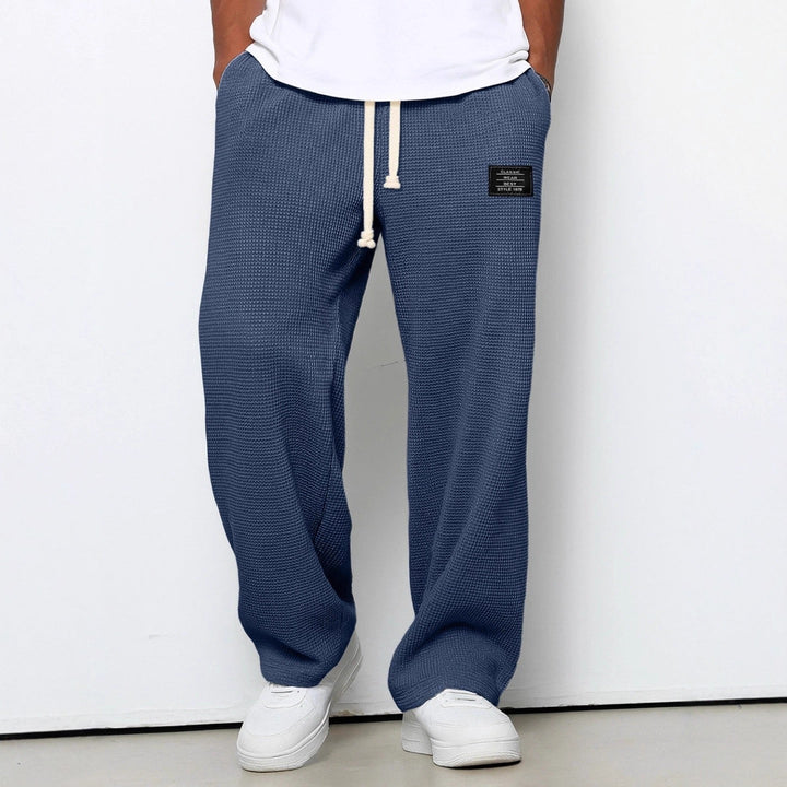 Zachte heren comfortbroek met losse pasvorm en verstelbare tailleband voor ultiem draagcomfort.