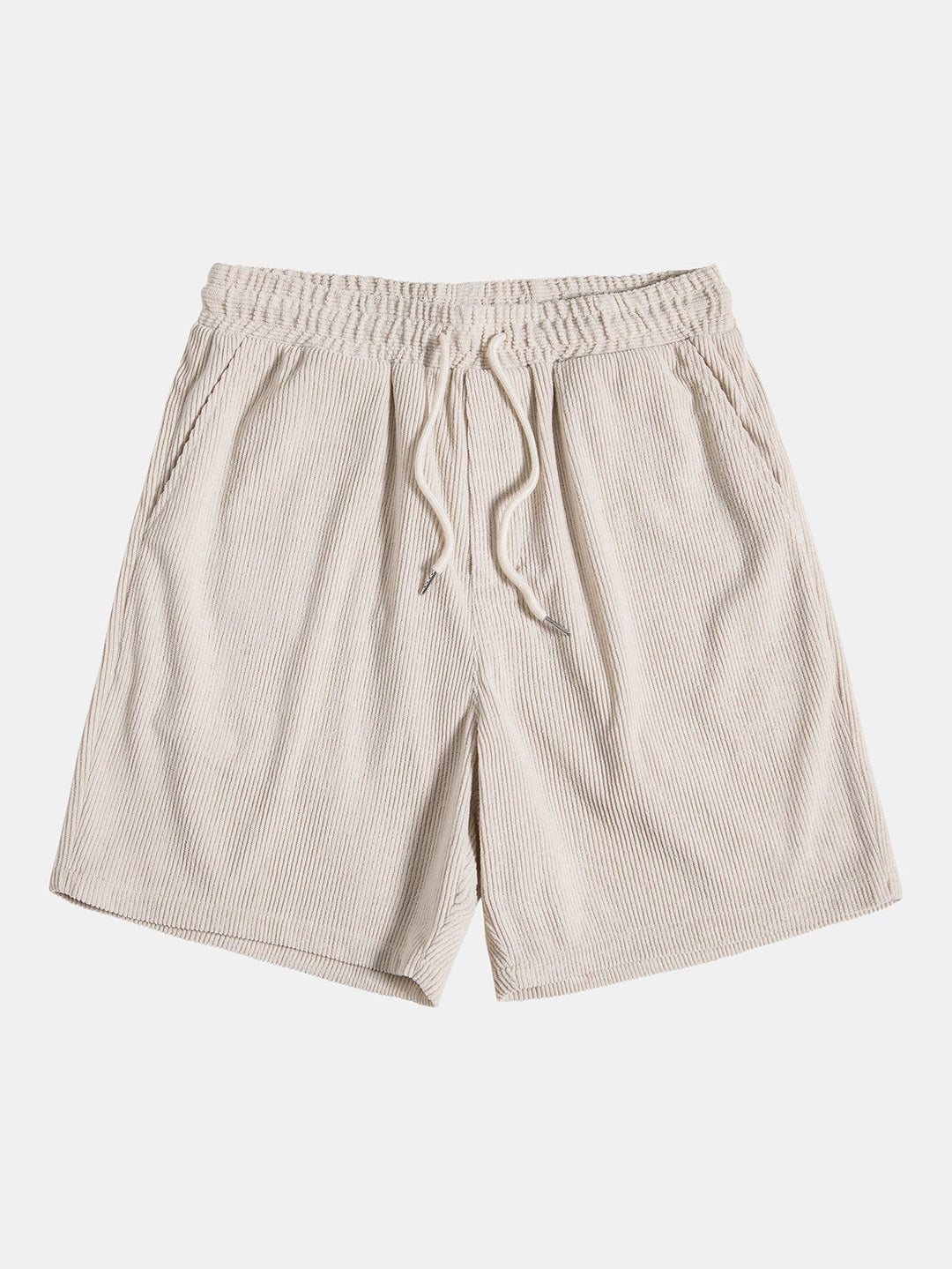 Man draagt stijlvolle heren corduroy tweedelige set, comfortabel voor vrije tijd en een modieuze herfstlook.