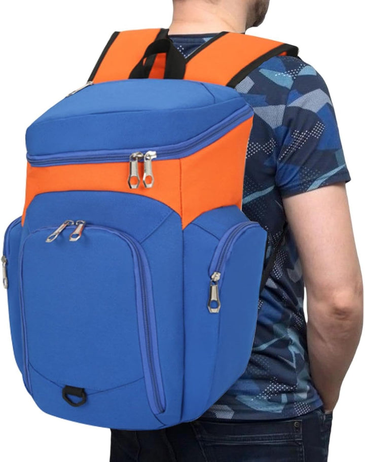 Praktische heren sportrugzak, 30L, waterdicht. Geschikt voor basketbal, gym en dagelijks gebruik.