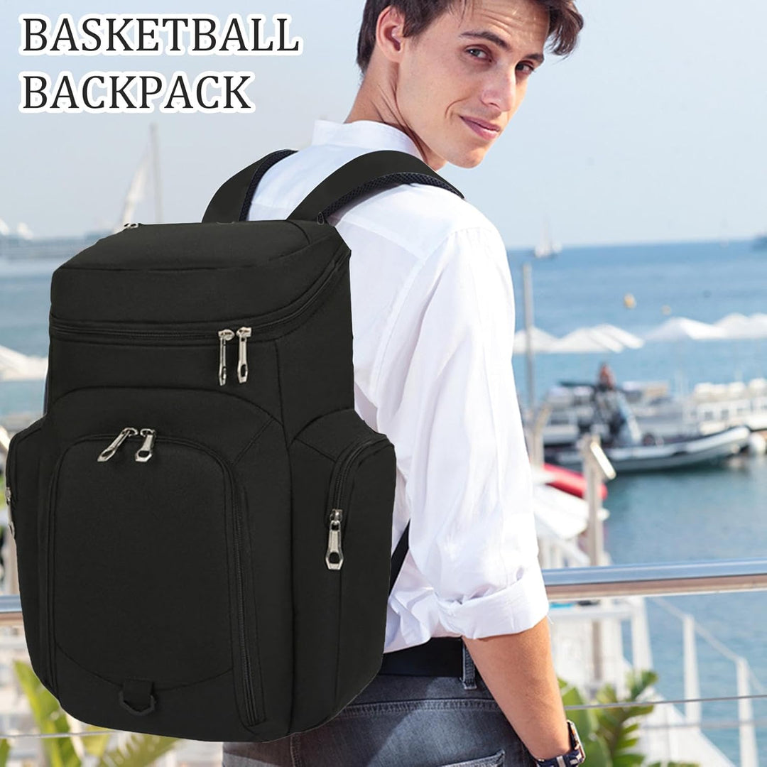 Draycor sportrugzak met waterdichte bodem. Ruim 30 liter voor al je basketbalspullen.
