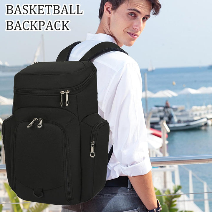 Draycor sportrugzak met waterdichte bodem. Ruim 30 liter voor al je basketbalspullen.