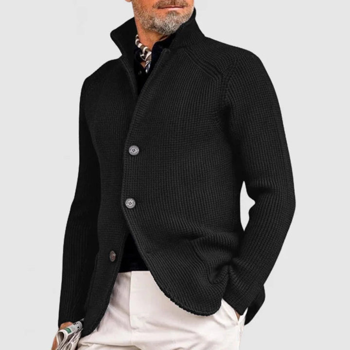 Veelzijdig gebreid vest voor heren, comfortabel en tijdloos, perfect voor elke gelegenheid.