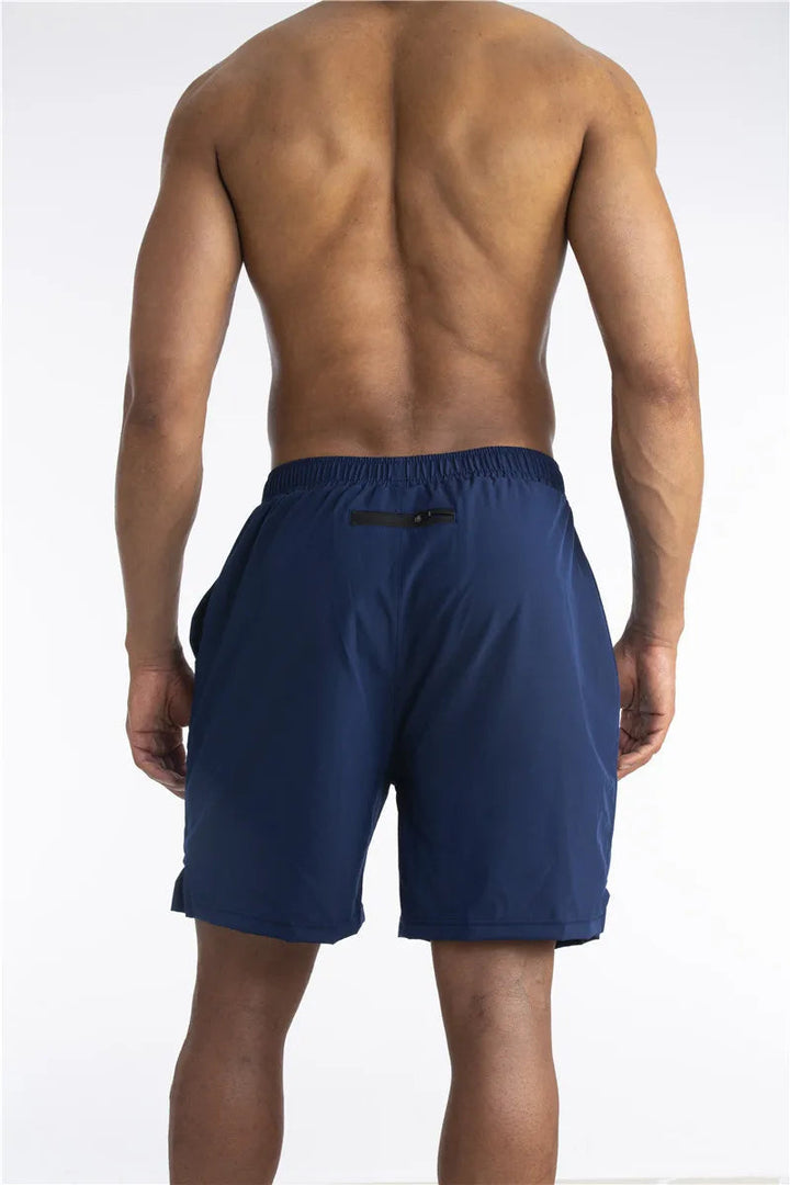 Heren shorts met sneldrogend materiaal, ingebouwde liner en discrete telefoonzak; perfect voor intensieve runs.