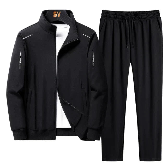 Heren herfst trainingspak, comfortabel joggingpak set voor dagelijks gebruik of sportieve vrijetijd.