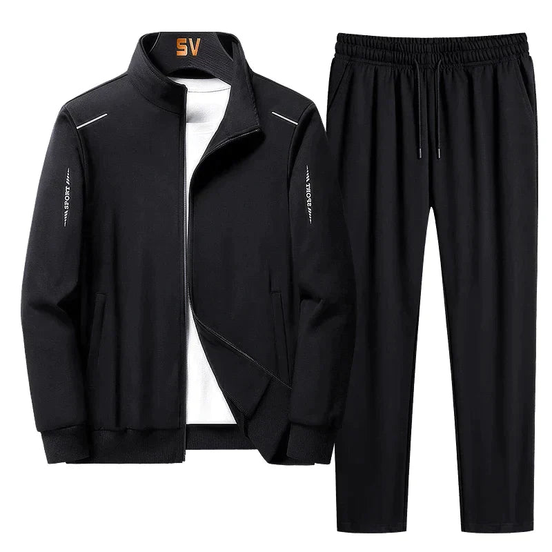 Veelzijdig heren trainingspak herfst, complete set voor sport, ontspanning en casual outfits. Comfortabel en trendy.