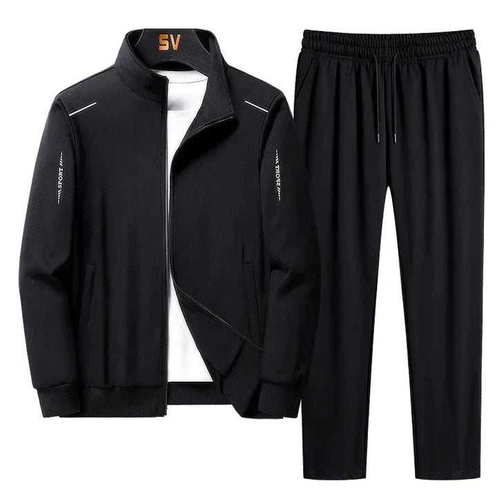 Veelzijdig heren trainingspak herfst, complete set voor sport, ontspanning en casual outfits. Comfortabel en trendy.
