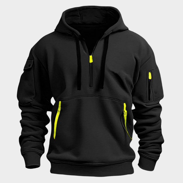 Zachte heren hoodie van hoogwaardig katoen. Ideaal als casual trui of comfortabel sweatshirt.